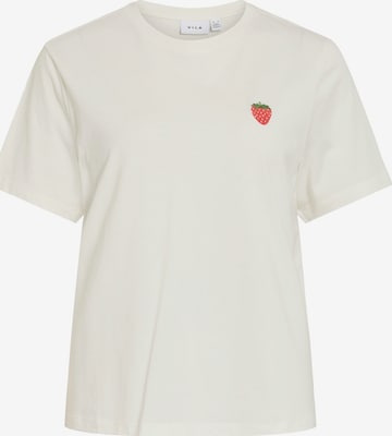 VILA - Camiseta 'VISybil Berry' en blanco: frente