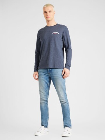 JACK & JONES Shirt 'BRAD' in Blauw