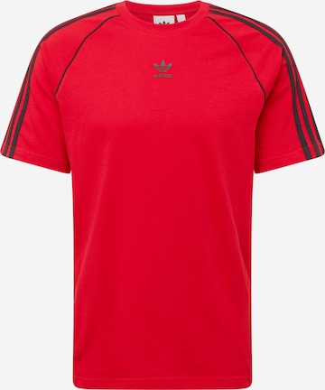 ADIDAS ORIGINALS Shirt 'SST' in Rood: voorkant