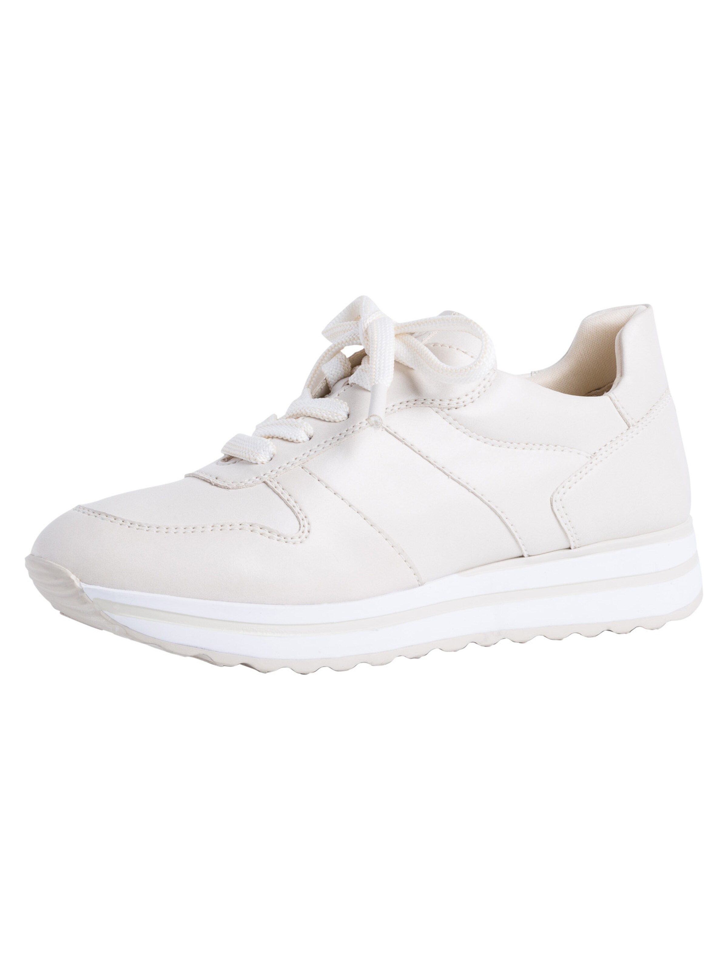 Tamaris Sneakers laag in Wit: voorkant