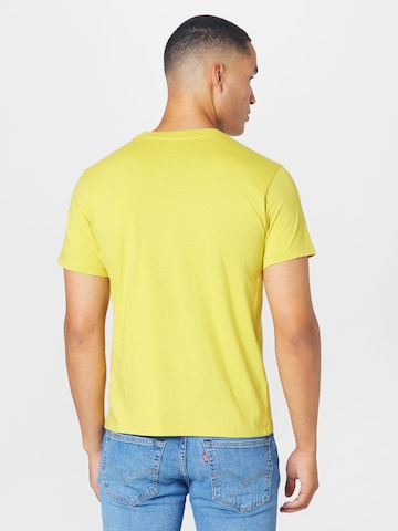 LEVI'S ® Särk 'GRAPHIC CREWNECK TEE YELLOWS/ORANGES', värv kollane