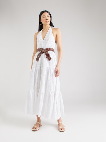 balta Lauren Ralph Lauren Vasarinė suknelė 'JOSPURETTE': priekis