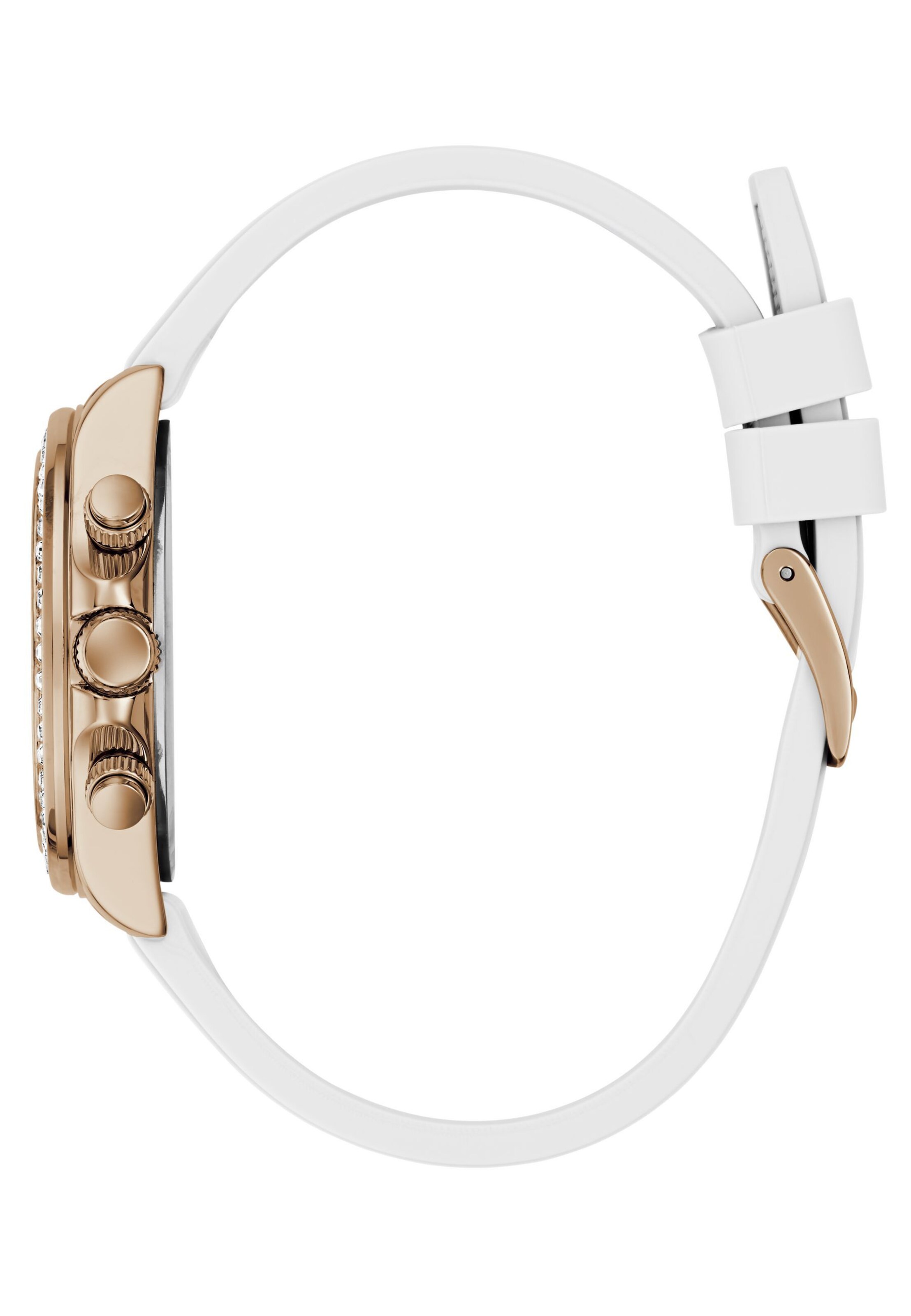 GUESS Analogt ur 'Victoria' i guld