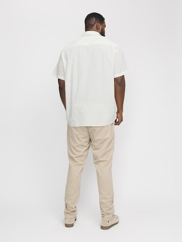 Slim fit Camicia 'JJEBreeze' di Jack & Jones Plus in bianco