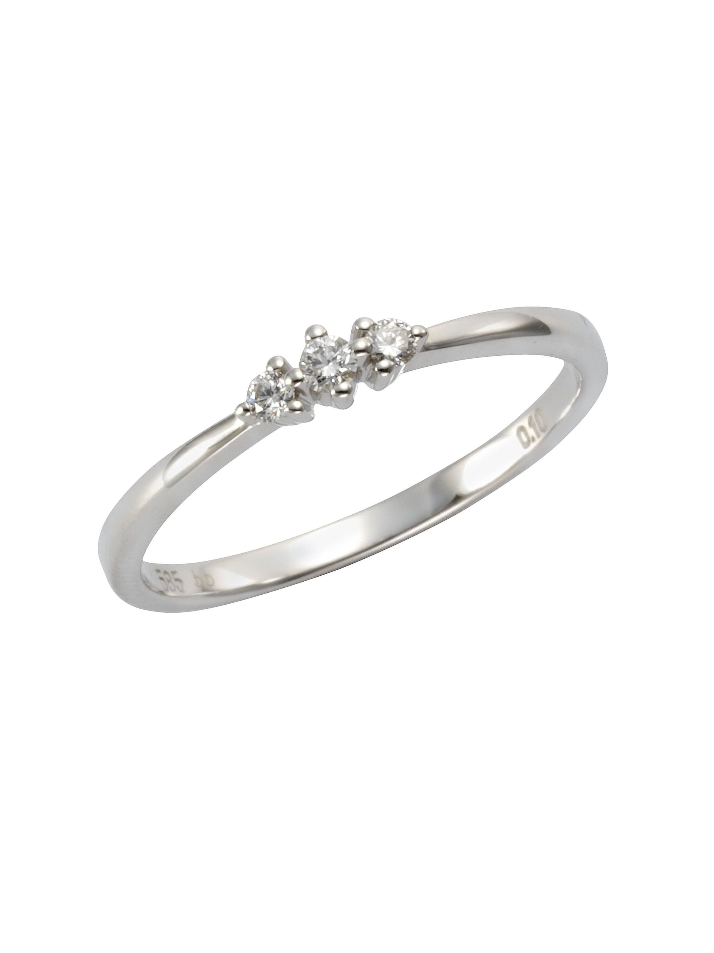 Bague Orolino en argent : devant