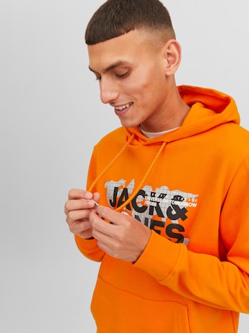 oranžinė JACK & JONES Megztinis be užsegimo 'DUST'