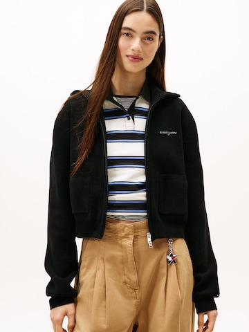 Giacchetta di Tommy Jeans in nero: frontale