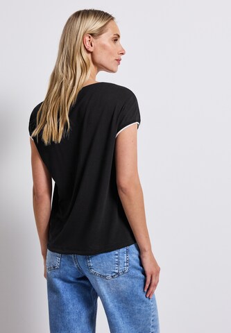 STREET ONE Shirt in Black