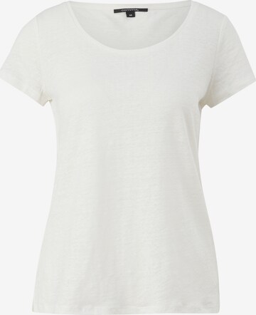 T-shirt COMMA en blanc : devant