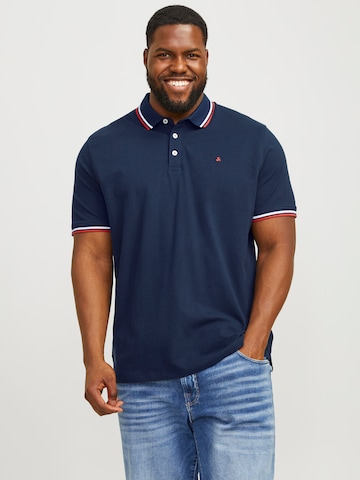 Jack & Jones Plus Shirt 'Paulos' in Blue: front