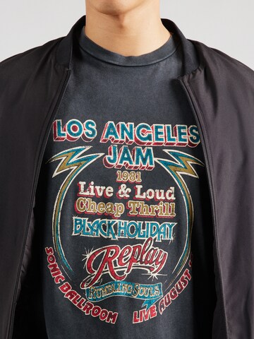 T-Shirt REPLAY en noir