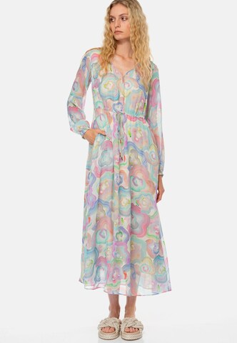 Robe IVI collection en mélange de couleurs : devant