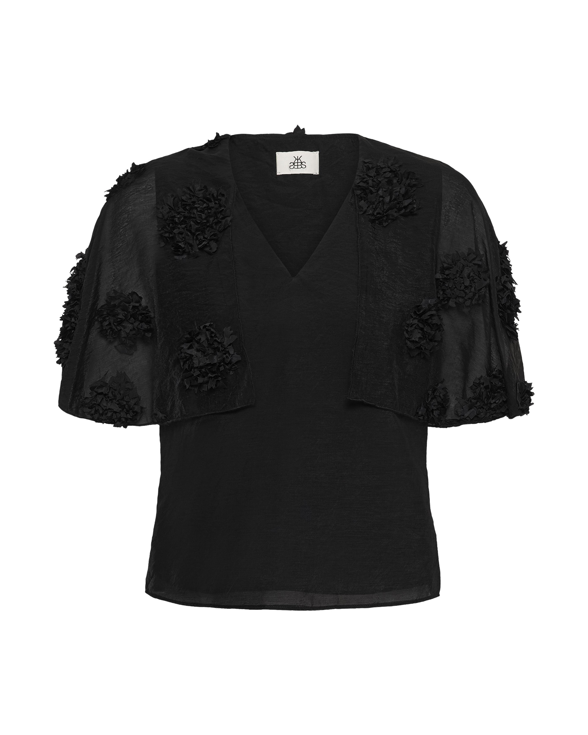 Chemisier 'Frederikke' KAREN BY SIMONSEN en noir : devant