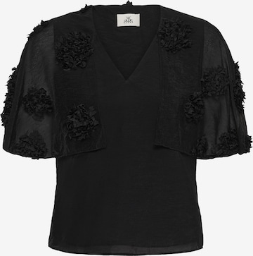 KAREN BY SIMONSEN Bluse 'Frederikke' in Schwarz: Vorderseite
