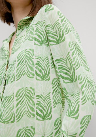 COMMA Blouse in Groen