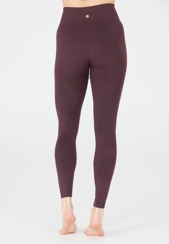 Athlecia Skinny Sports trousers 'NAGAR' in Red