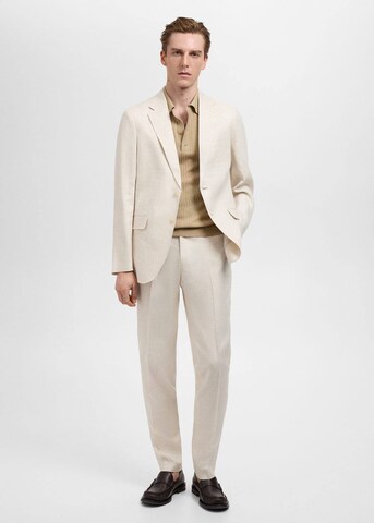 MANGO MAN Regular Pants 'Amalfi' in Beige
