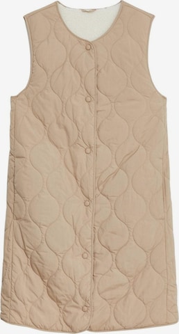 Gilet di Marks & Spencer in beige: frontale