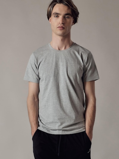 OWN Off With Nature Shirt 'T-Shirt Girocollo Elasticizzata' in Light grey, Item view