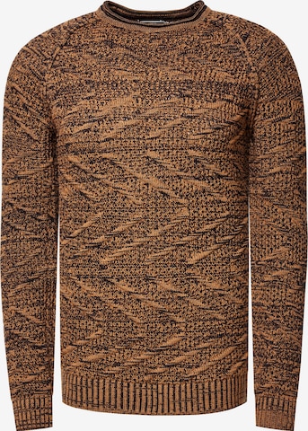 Rusty Neal Pullover in Braun: predná strana