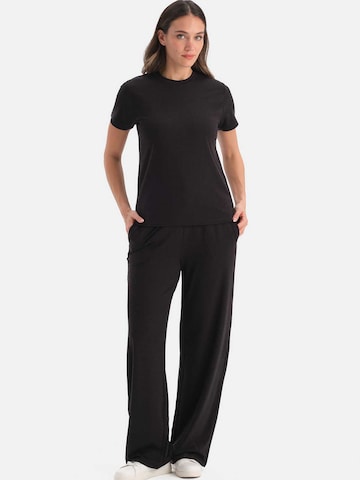 Wide leg Pantaloni di Dagi in grigio: frontale