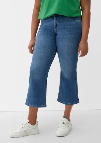 TRIANGLE Flared Jeans in Blue: front