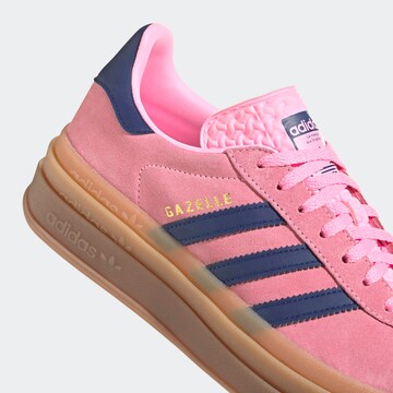 ADIDAS ORIGINALS Σνίκερ χαμηλό 'Gazelle Bold' σε ροζ