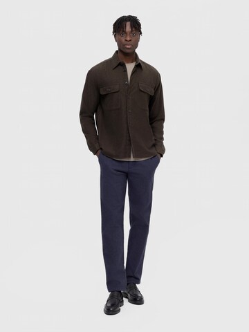 SELECTED Comfort fit Overhemd 'SLHMASON' in Groen