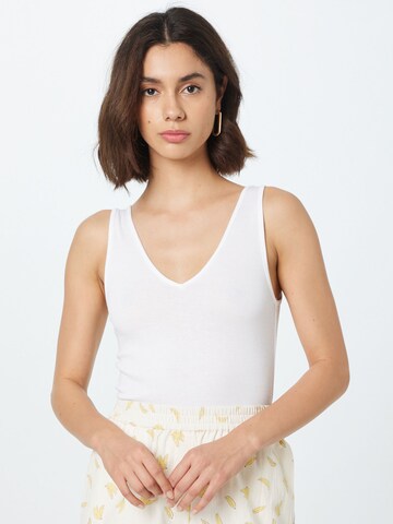 WEEKDAY Top in Blau: Vorderseite
