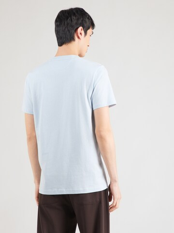Hackett London Тениска в синьо: отзад