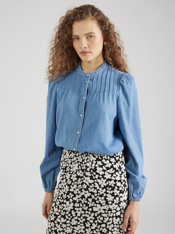 VERO MODA Blouse in Blauw: voorkant