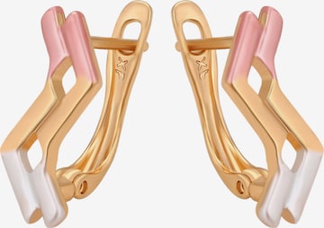 Boucles d'oreilles Gaya en or : devant