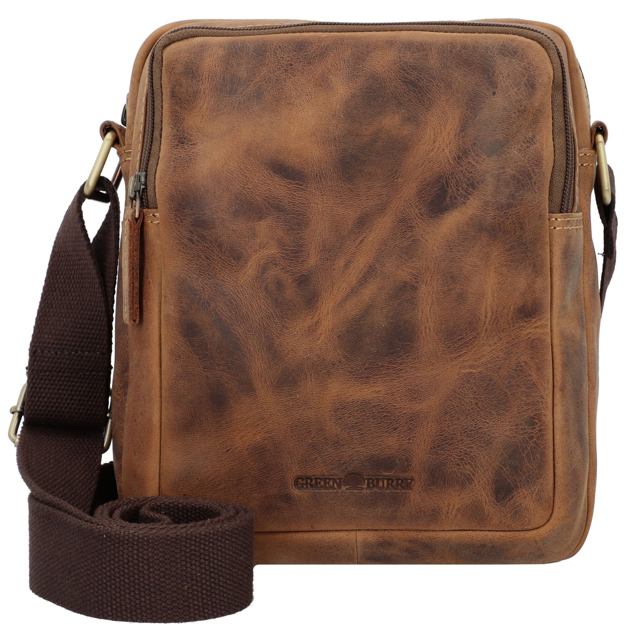 GREENBURRY Crossbody bag 'Vintage' in Brown: front