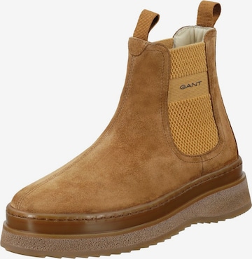 GANT Chelsea-bootsi 'Sistown' värissä beige: etupuoli