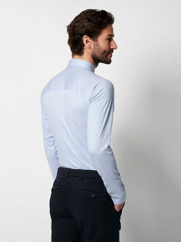DESOTO Slim Fit Hemd 'Modern Kent'‌‌‌‌‌‌‌‌ in Blau