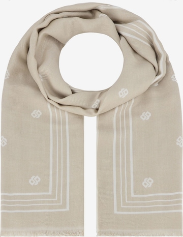 BOSS Shawl 'Yllie' in Beige: front