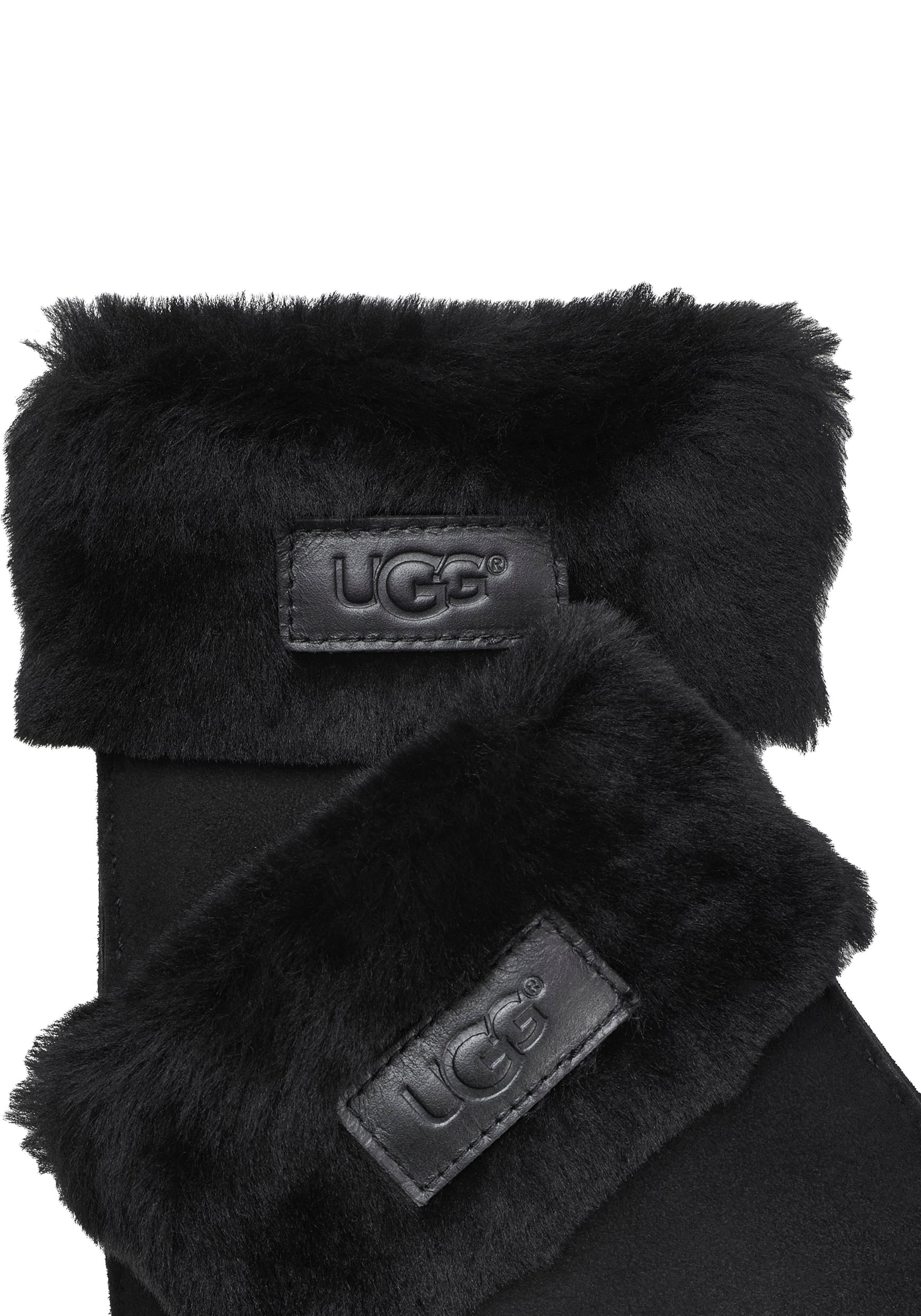Mezzoguanti di UGG in nero