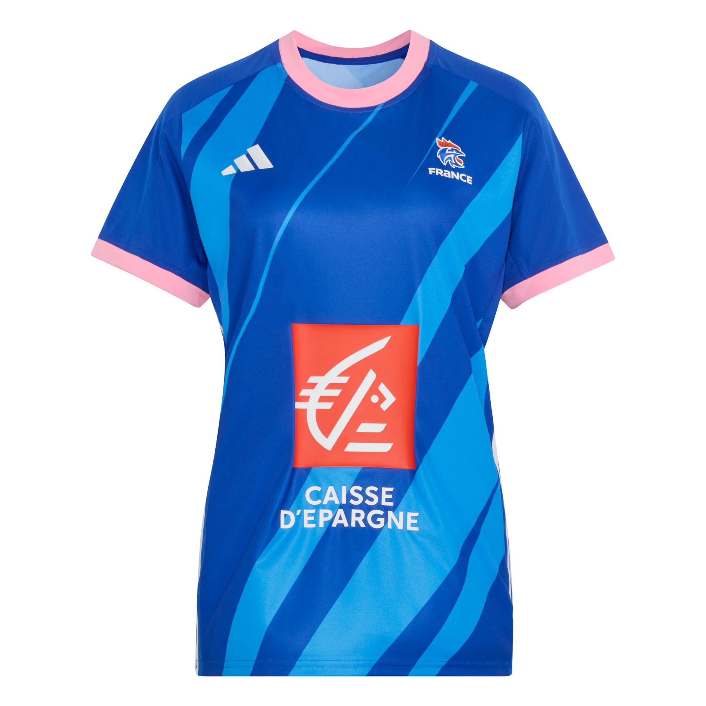 Maillot 'FFHB H' ADIDAS PERFORMANCE en bleu : devant
