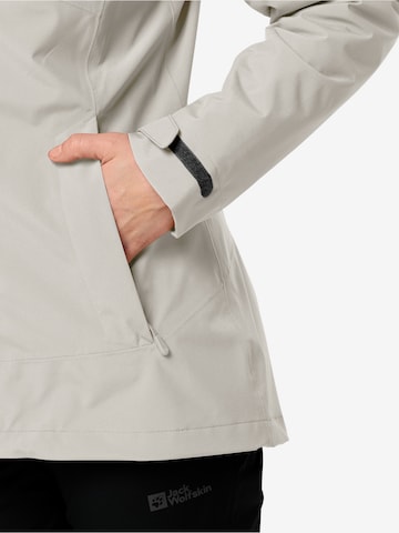 JACK WOLFSKIN Outdoor Jacket 'MOONRISE' in White