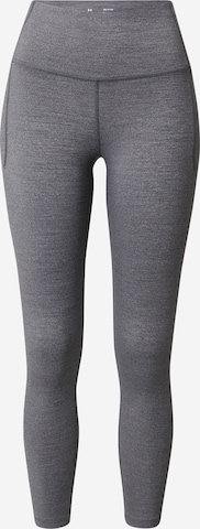 UNDER ARMOUR Skinny Sports trousers 'Meridian' in Grey: front