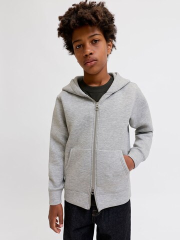 Jack & Jones Junior - Casaco em moletão 'JCOLEGACY' em cinzento