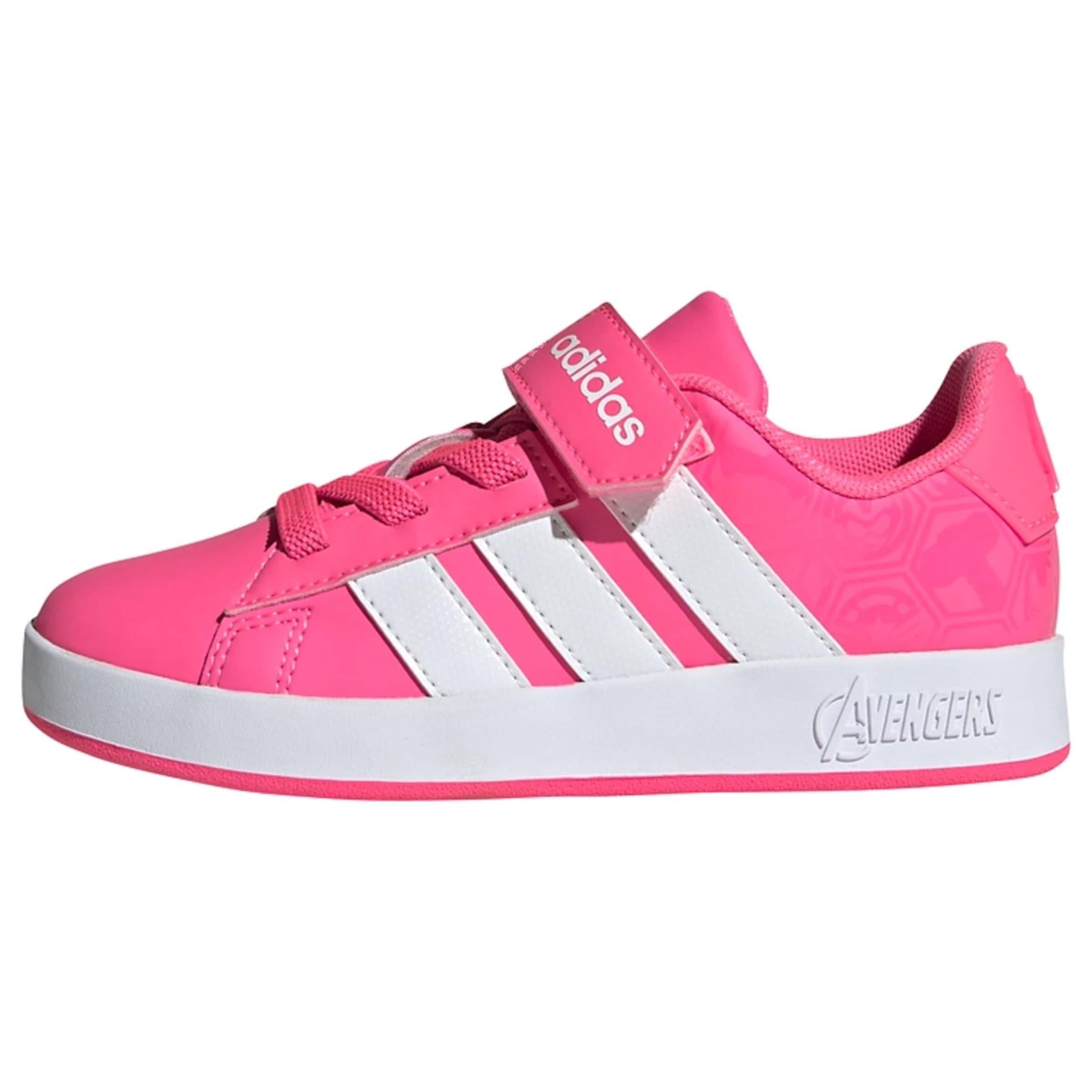 Baskets 'Marvel Avengers Grand Court' ADIDAS SPORTSWEAR en rose : devant