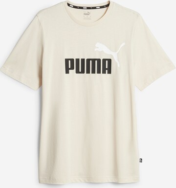 PUMA Functioneel shirt 'Essentials' in Wit: voorkant