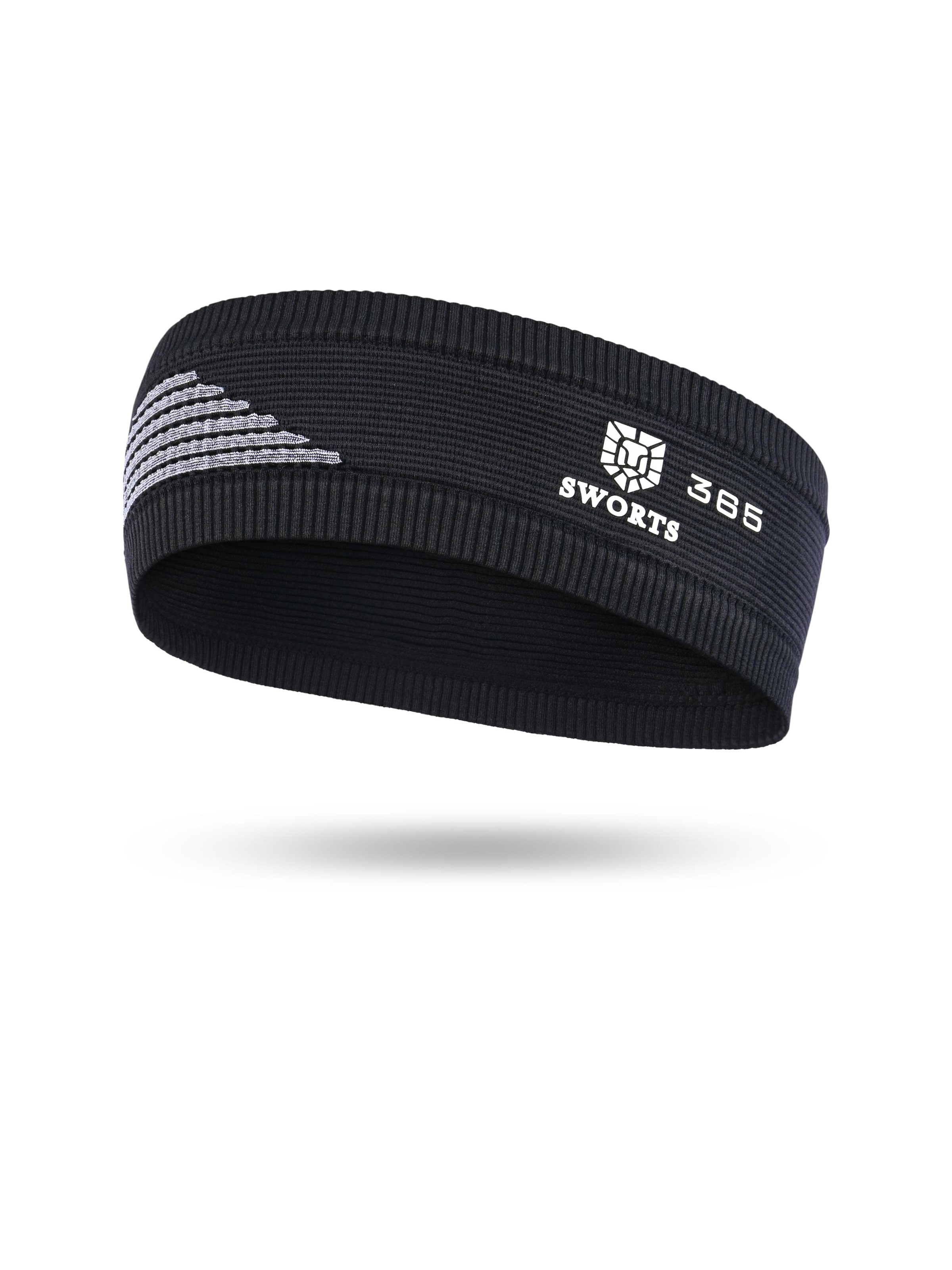 SWORTS Sports headband '365 Running Headband' in Black: front
