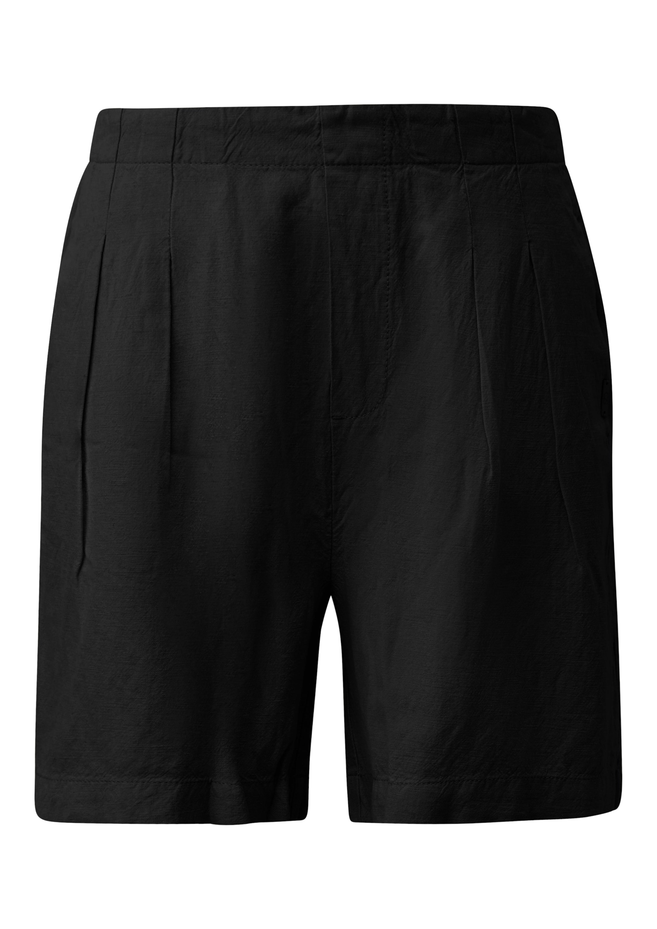 QS Hose in Schwarz: Vorderseite