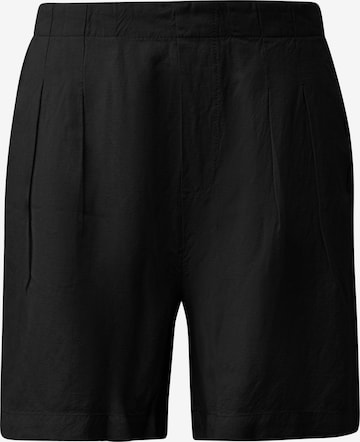 QS Hose in Schwarz: Vorderseite