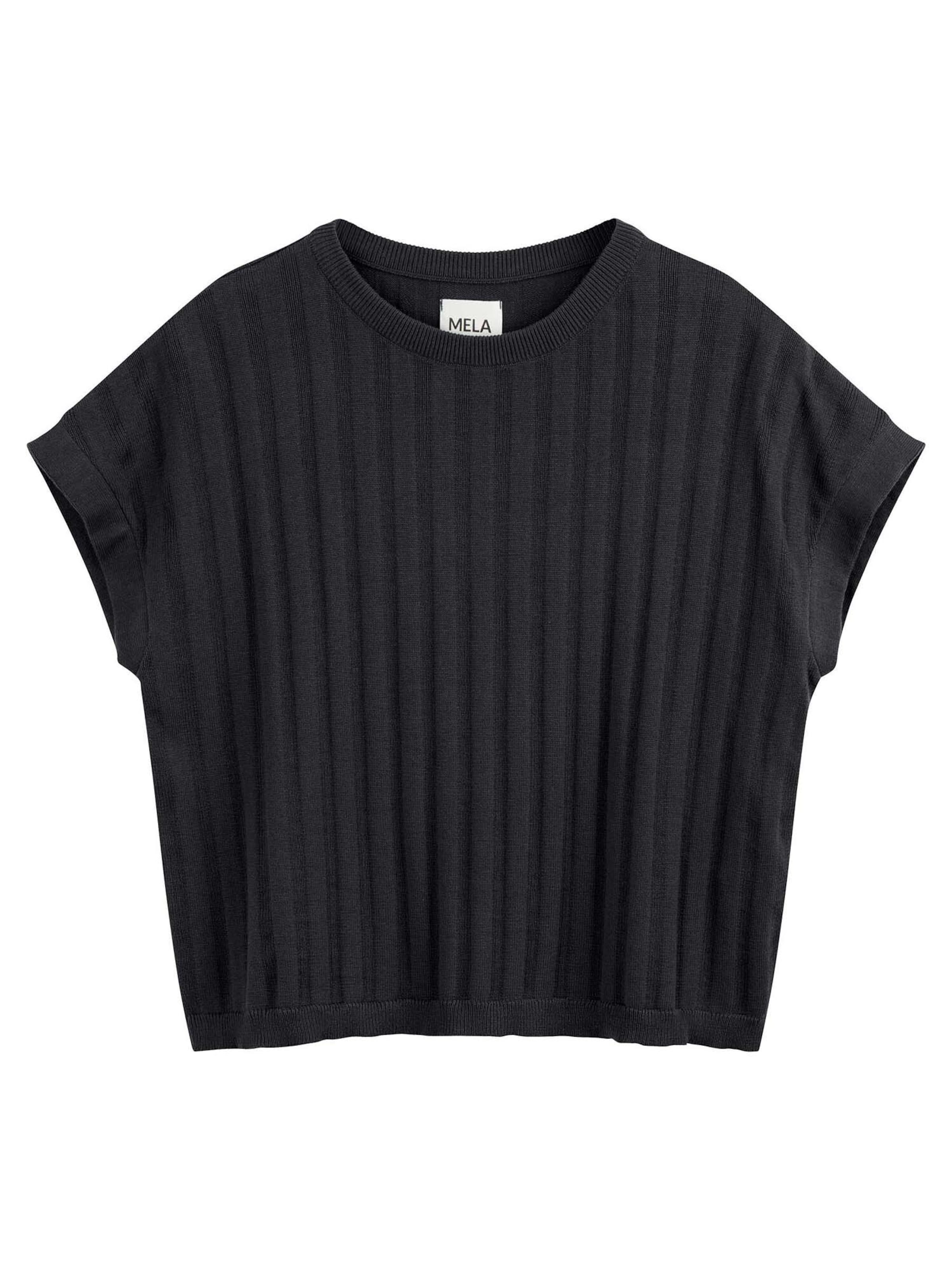 Pull-over 'Bhari' MELA en noir : devant