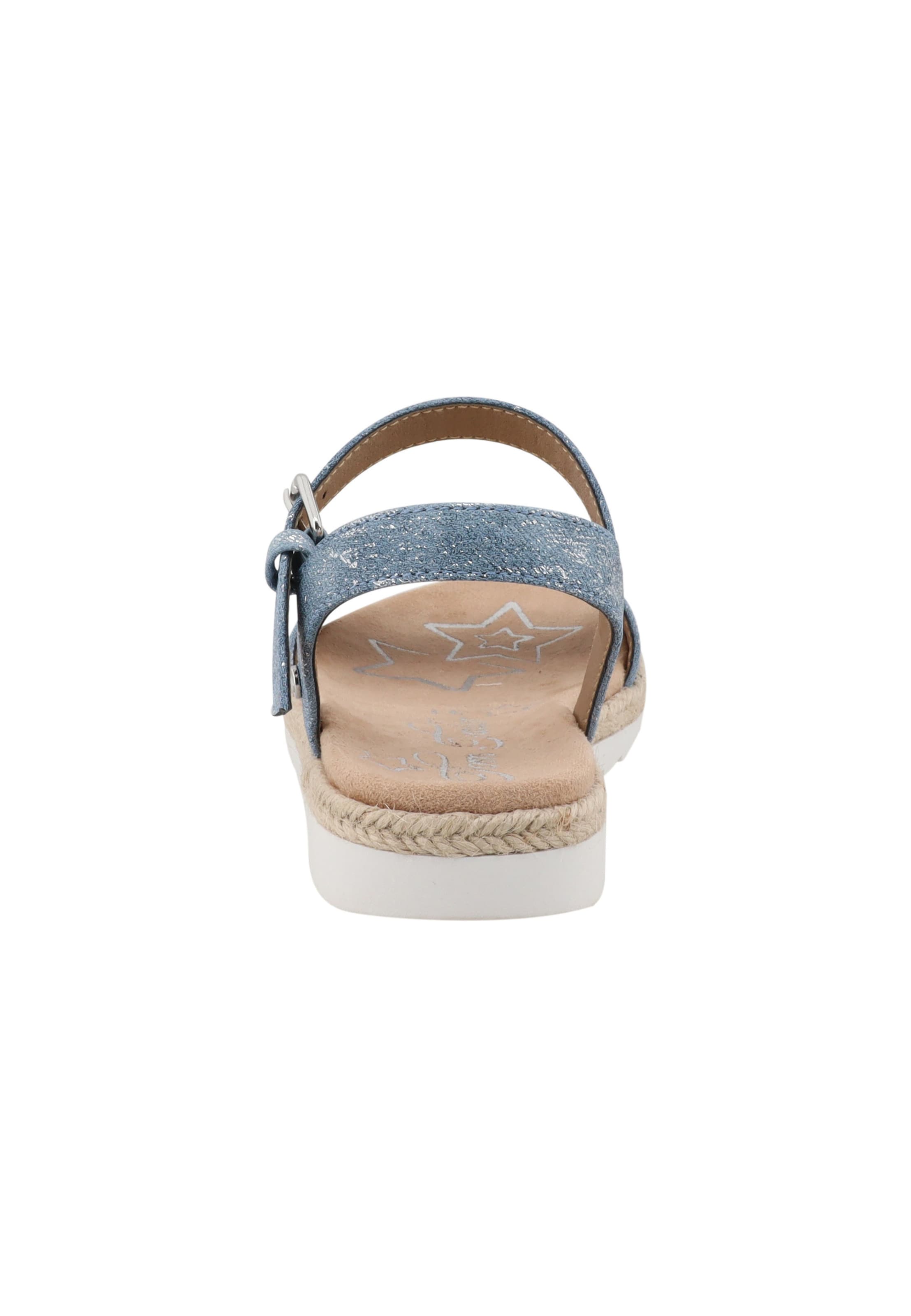 TOM TAILOR Sandalen in Blauw