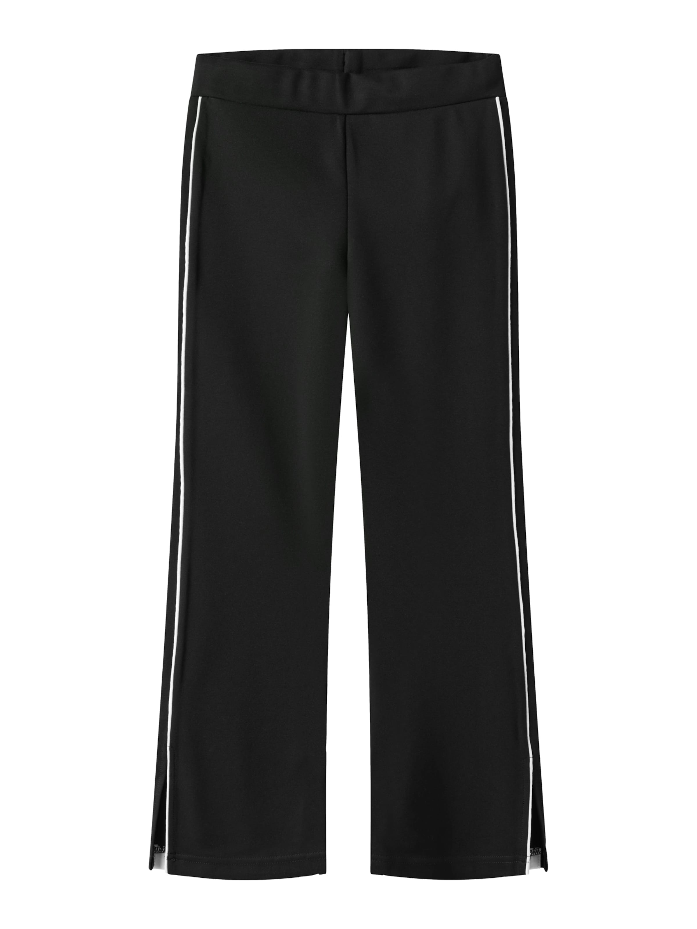 NAME IT - Bootcut Pantalón 'NKFTESMIN' en negro: frente
