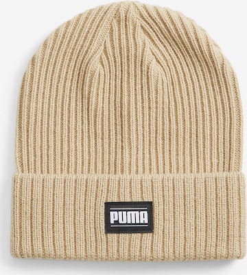 PUMA - Gorra en beige: frente